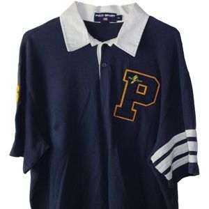 Polo Sport Ralph Lauren Varsity Rugby Shirt P Wing